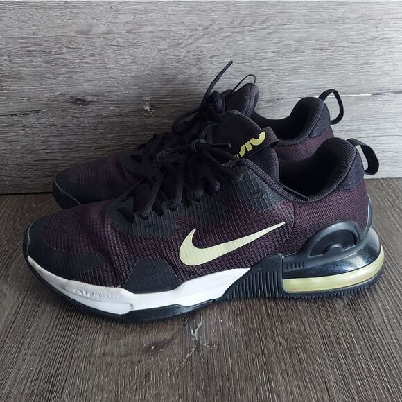 Nike Air Max Alpha Trainer 5 Workout Shoes Black/Volt DM0829-002 Size 10.5 - Picture 3 of 8